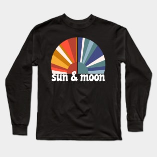 Sun And Moon Long Sleeve T-Shirt